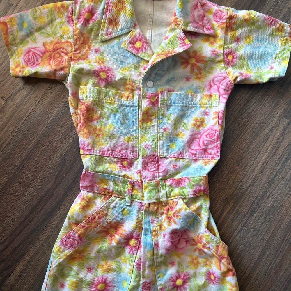Big Bud Press Vintage Wallpaper Jumpsuit XXS